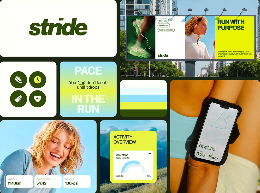 Branding Stride Mockup